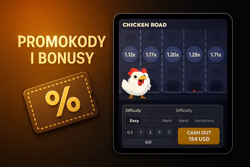 Promokody i bonusy do gry casino chicken road w Polsce